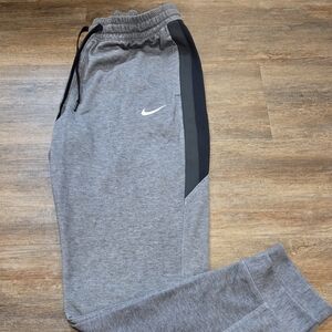 Nike Dri-FIT Stock Showtime Basketball Pant Men's Large Black Heather DN6265-032
